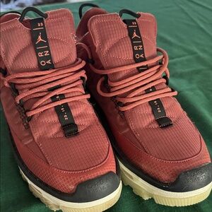Jordan Crimson High-Top Sneakers